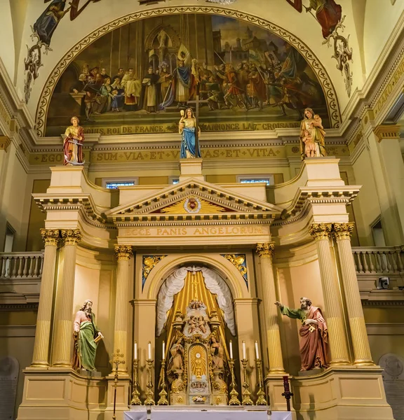 Altar Catedral de San Luis Nueva Orleans Luisiana —  Fotos de Stock