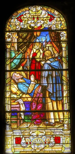 Cristal de la Muerte King Saint Louis Cathedral New Orleans Louisiana — Foto de Stock