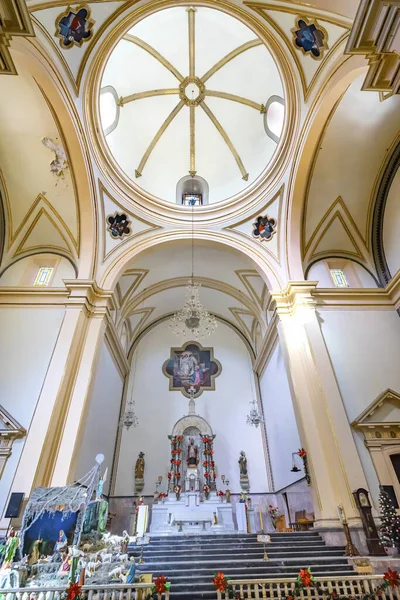 Puebla Meksika Ocak 2019 Basilica Altar Templo San Agustin Kilisesi — Stok fotoğraf