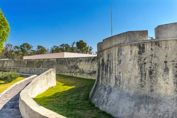 Fort Loreto Helyszín Csata Cinco Mayo Csata Május 1862 Emlékmű — Stock Fotó