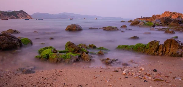 Rocky Coastline Vietnam — Stock Photo, Image