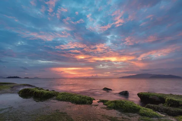 Nha Trang Bay Sunrise Sky Vietnam — Foto de Stock
