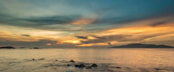 Sunrise Sky Nha Trang Bay Vietnam — 图库照片