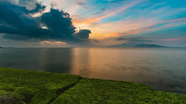 Nha Trang Bay Sunrise Sky Vietnam — Foto de Stock