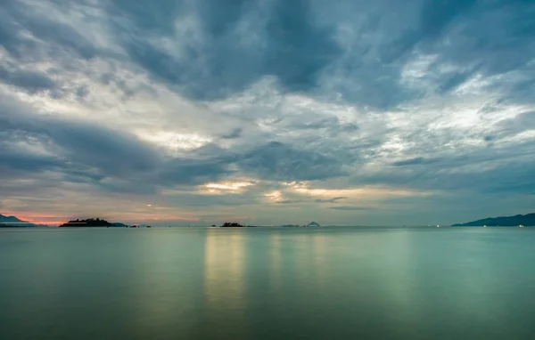 Sunrise Morning Ocean Nha Trang Vietnam — 图库照片
