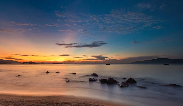 Sunrise Ocean View Nha Trang Vietnã — Fotografia de Stock