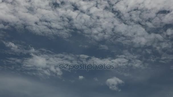 Tiempo de caducidad cielo nublado alta definición — Vídeo de stock