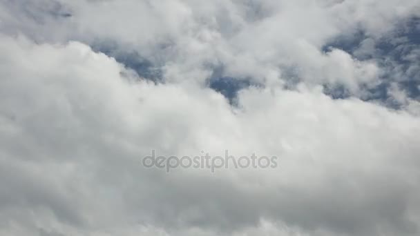 Tiempo de caducidad cielo nublado alta definición — Vídeo de stock