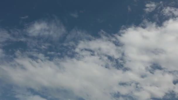Bewolkte hemel hoge definitie time-lapse — Stockvideo