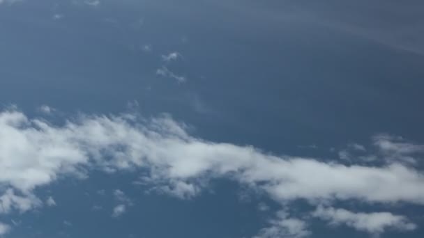 Bulutlu yaz Sky High Definition zaman atlamalı — Stok video