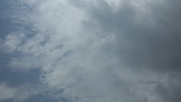 High Definition Zeitraffer bewölkt blauer Himmel — Stockvideo