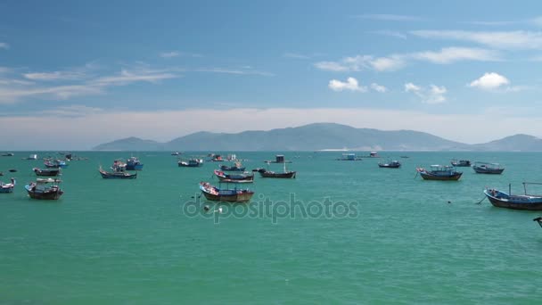 Costa Vietnamita Con Vistas Mar Del Sur China Nha Trang — Vídeos de Stock