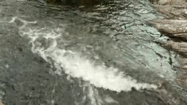 Stream of water in Norway — Stock Video