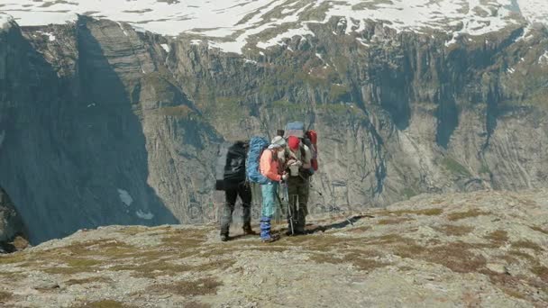 Ricerca di percorsi sulla mappa — Video Stock