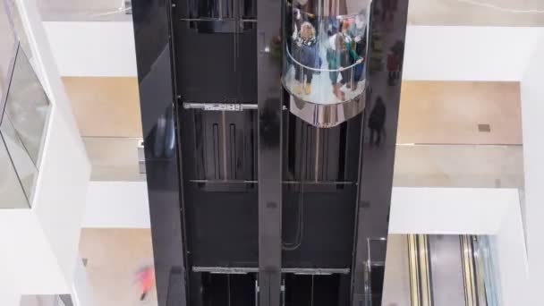Alışveriş merkezinde Asansör — Stok video