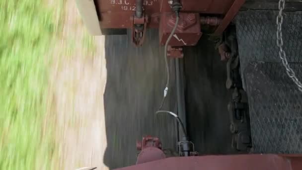 Jugar wagon pociągu — Wideo stockowe