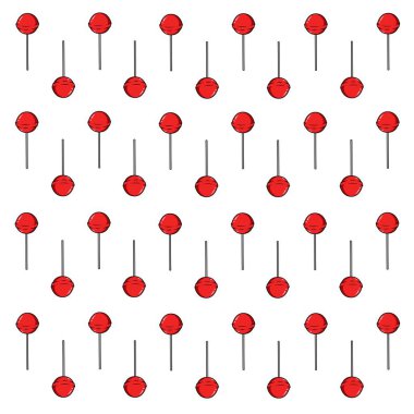 Kırmızı şeker tasarlamak vektör