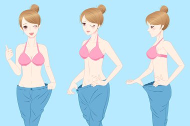 Güzellik kadını beline göster