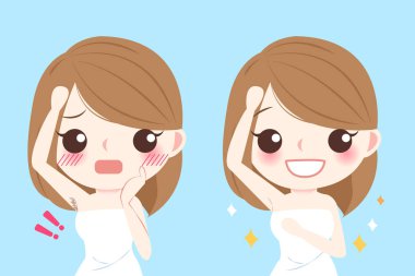 Epilatör ile kadın