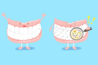 sevimli çizgi takma diş