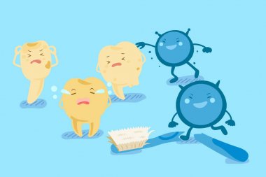 Çizgi film diş çürüğü