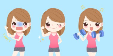 bingo kanatları olan kadın