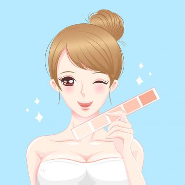 Cilt ölçek kadınla