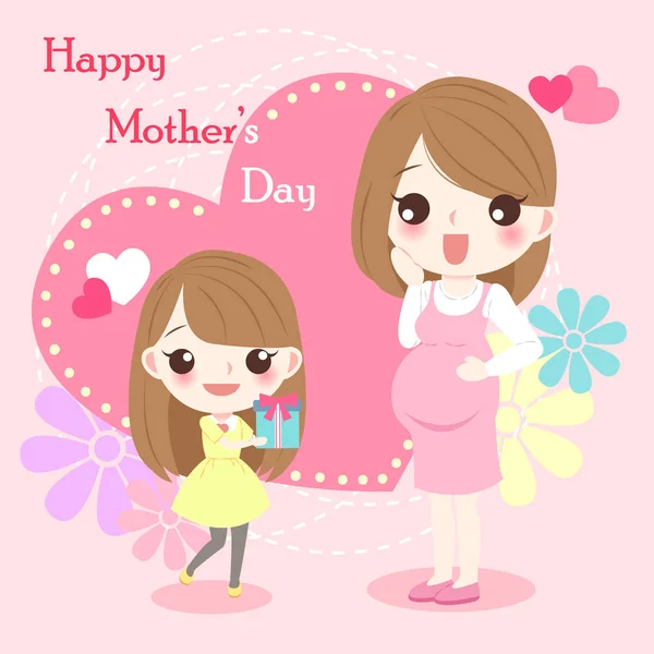 Happy mother day — Stock Vector