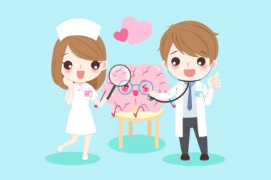 çizgi film Doktorlar beyin ile