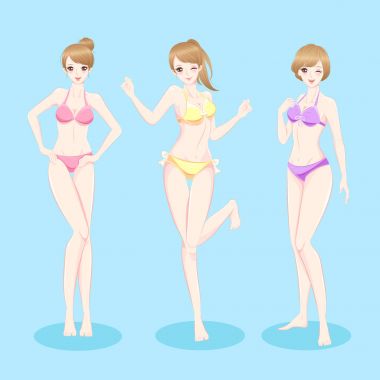 güzellik kadın giyim bikini