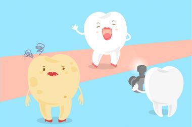 çizgi film diş paparazzi ile