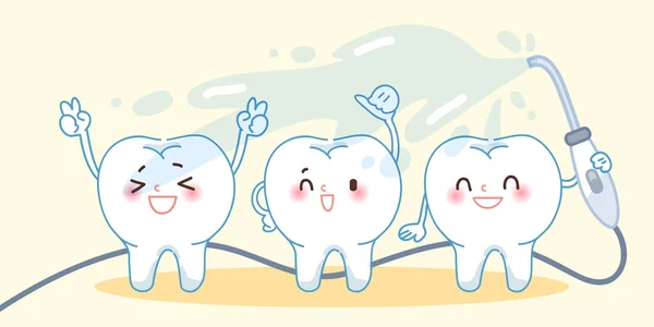 Вимийте зубів концепції — стоковий вектор