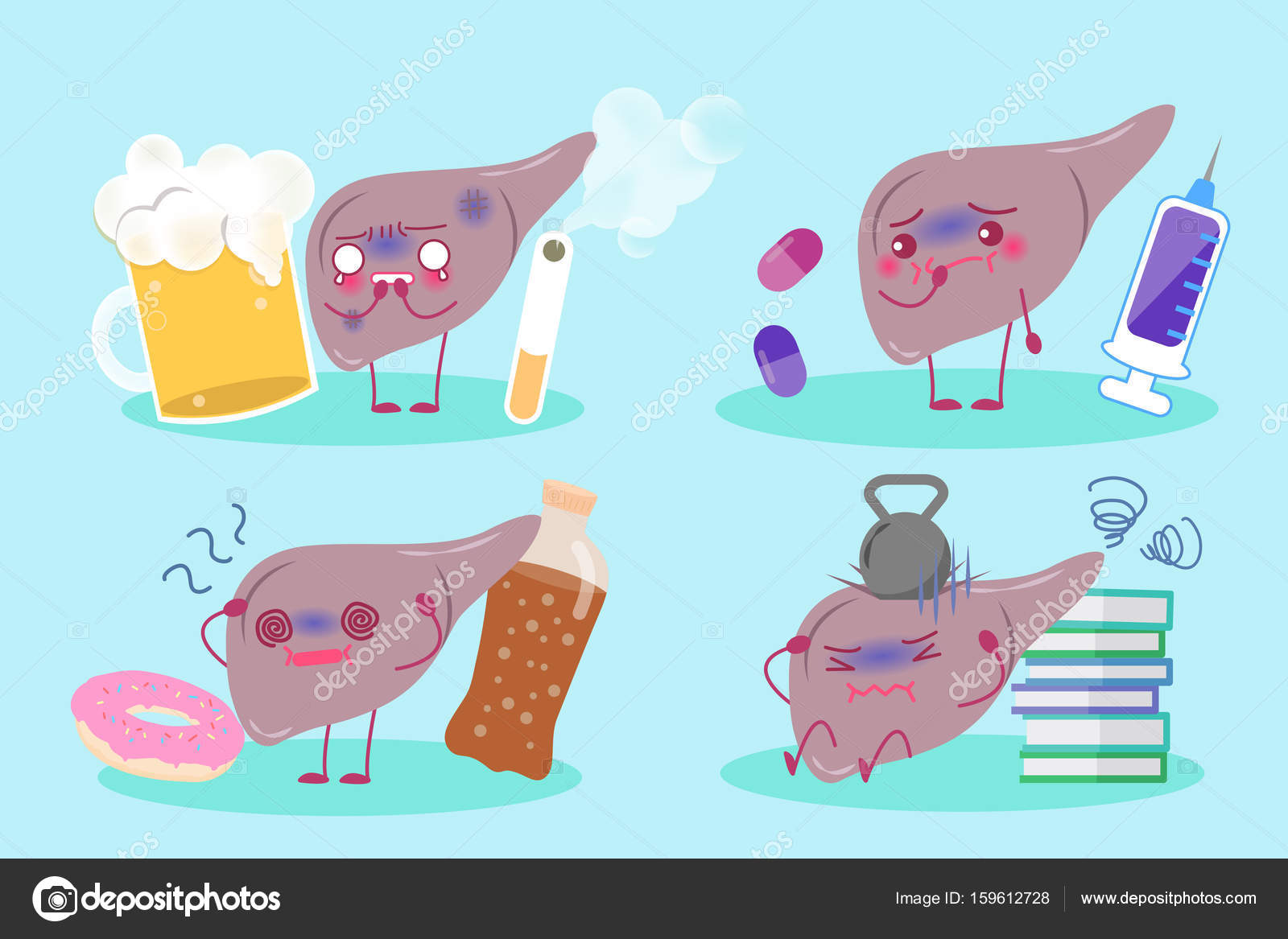 Liver cartoon Vector Art Stock Images | Depositphotos Liver cartoon Vector Art Stock Images | Depositphotos