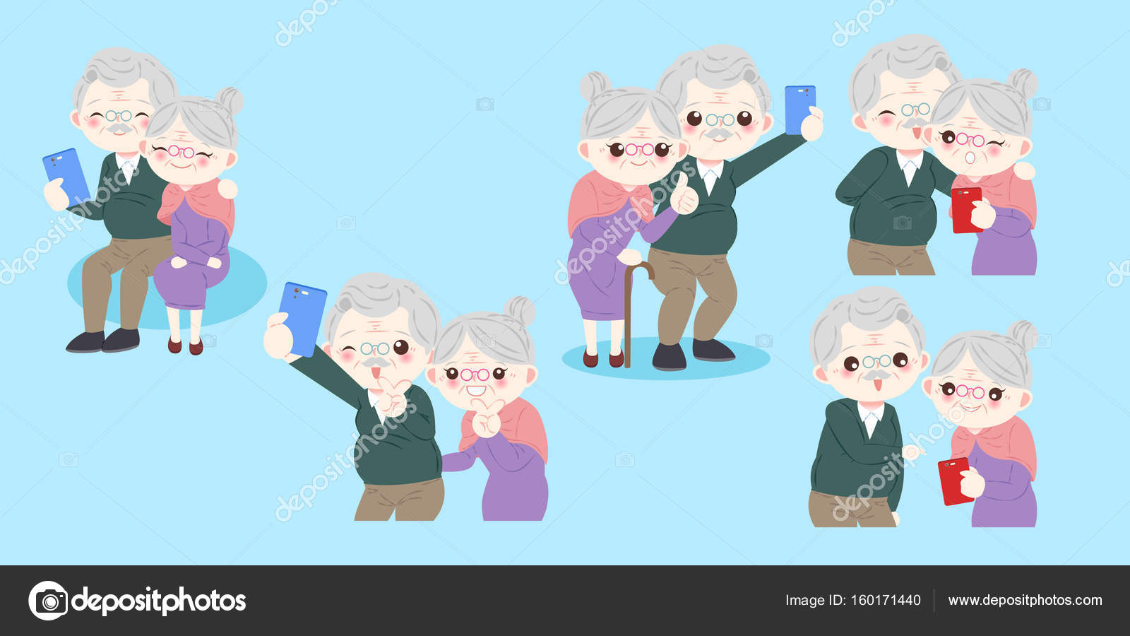 Cartoon grandparents Vector Art Stock Images | Depositphotos Cartoon grandparents Vector Art Stock Images | Depositphotos