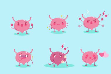 sevimli çizgi mesane