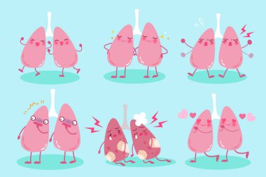 sevimli çizgi akciğer