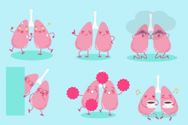 sevimli çizgi akciğer