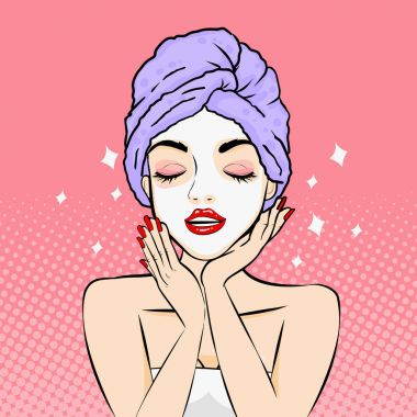 çizgi film kadın pop