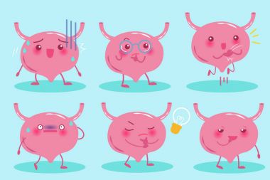 sevimli çizgi mesane