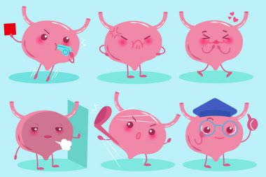 sevimli çizgi mesane