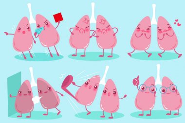 sevimli çizgi akciğer