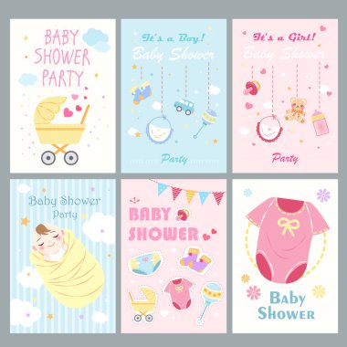 Çizgi film bebek duş