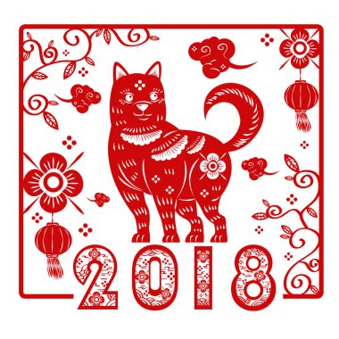 çizgi film köpek silueti