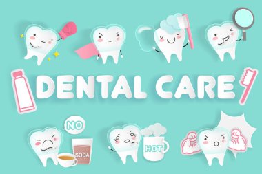 diş bakımı ile çizgi film