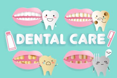 çizgi film diş çürümesi sorun 