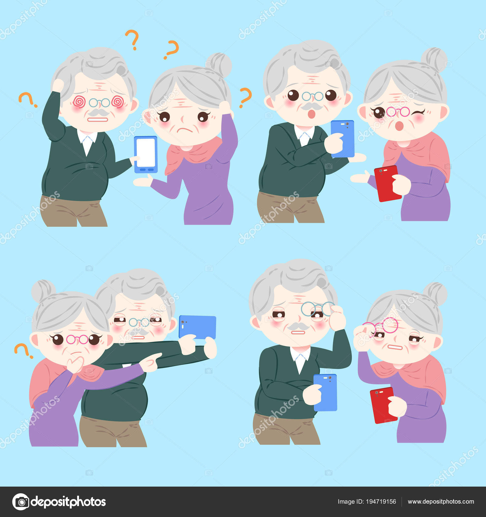 Demencia, Problemas., Consulta, Síndrome De Alzheimer, Teléfono