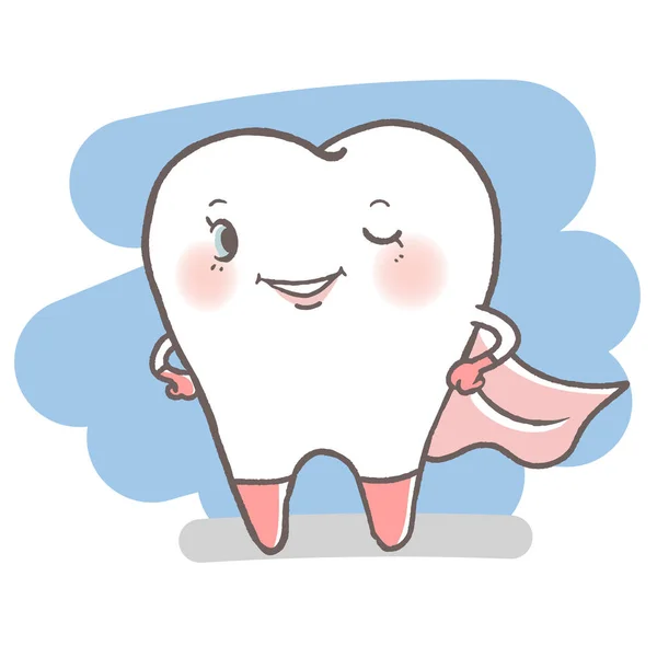Zubní péče — Stockový vektor
