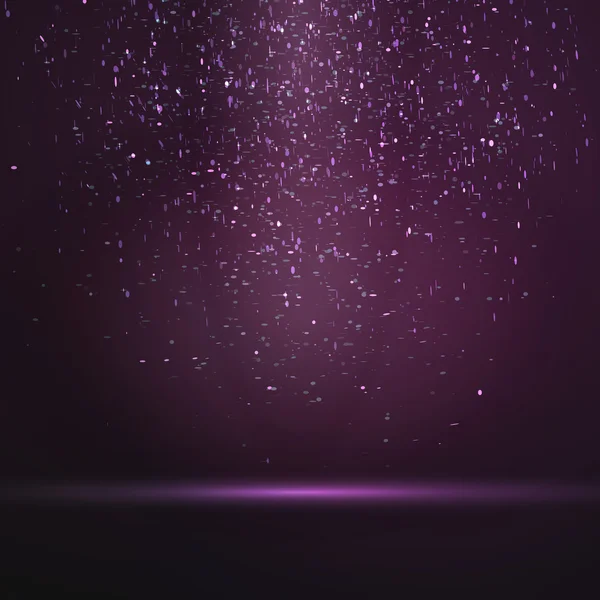 Vektör altın glitter parçacıklar arka plan, lüks tebrik kartı.