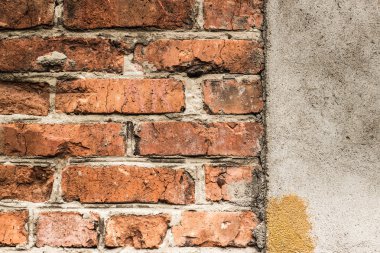 Eski grunge tuğla duvar dokusu.
