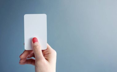 kadın holding boş kartvizit